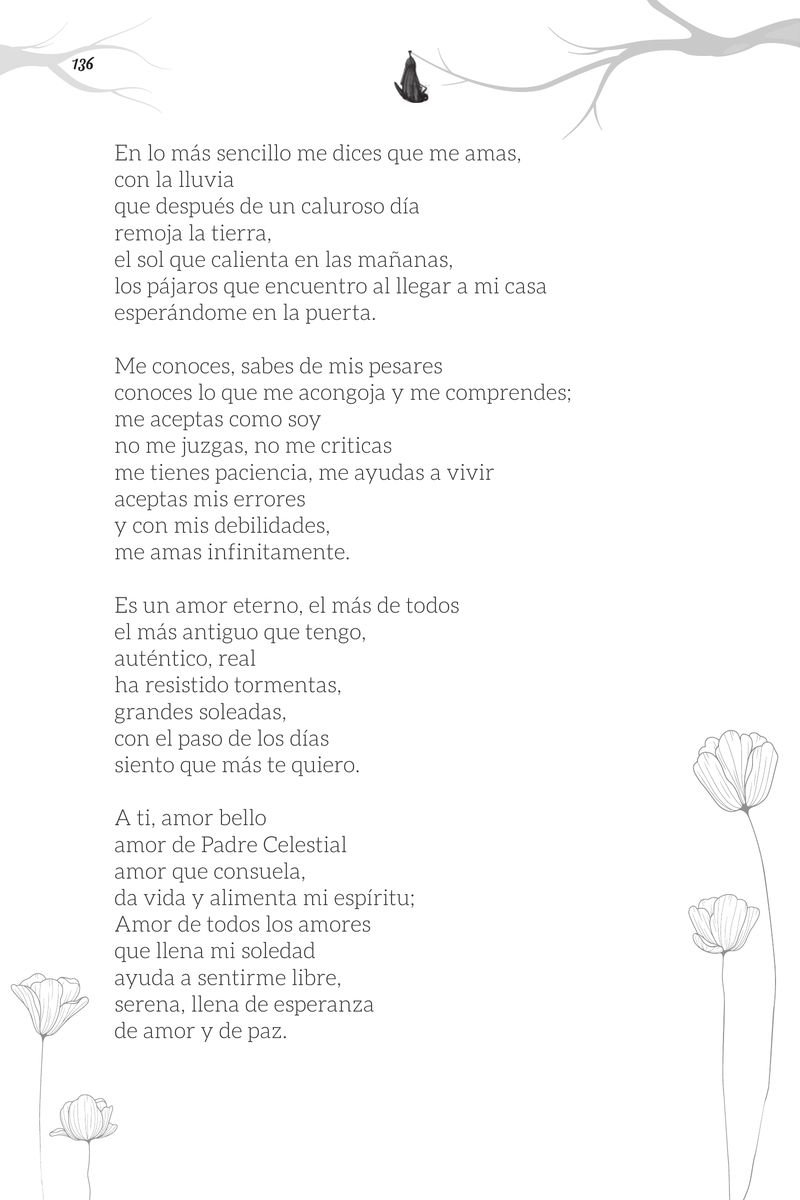 Pagina 136 de Versos para Dios