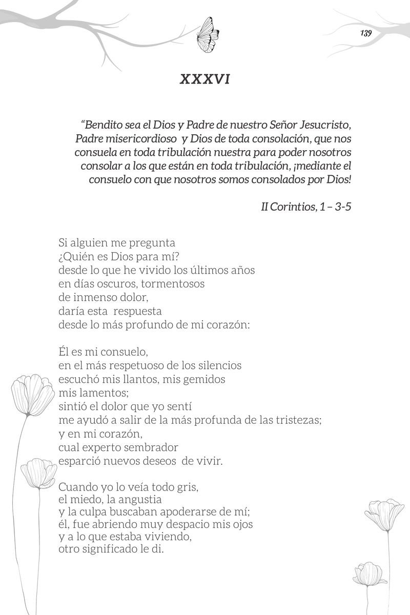 Pagina 139 de Versos para Dios