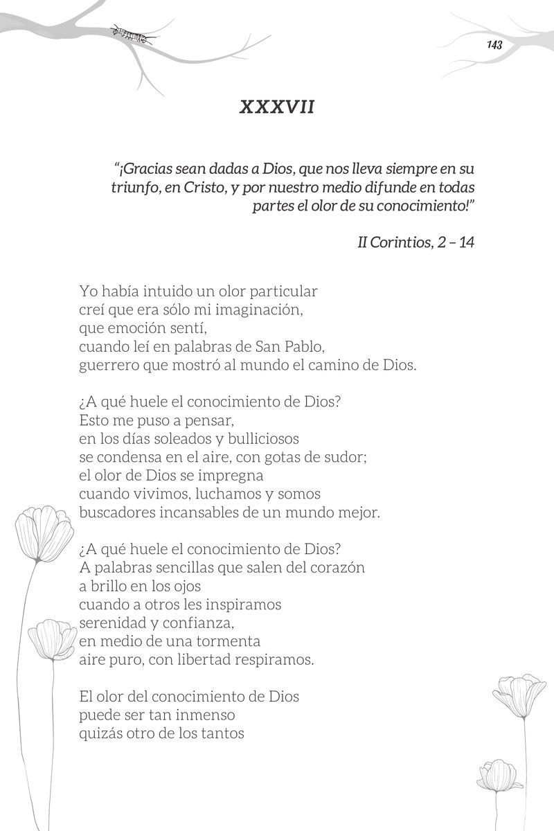 Pagina 143 de Versos para Dios