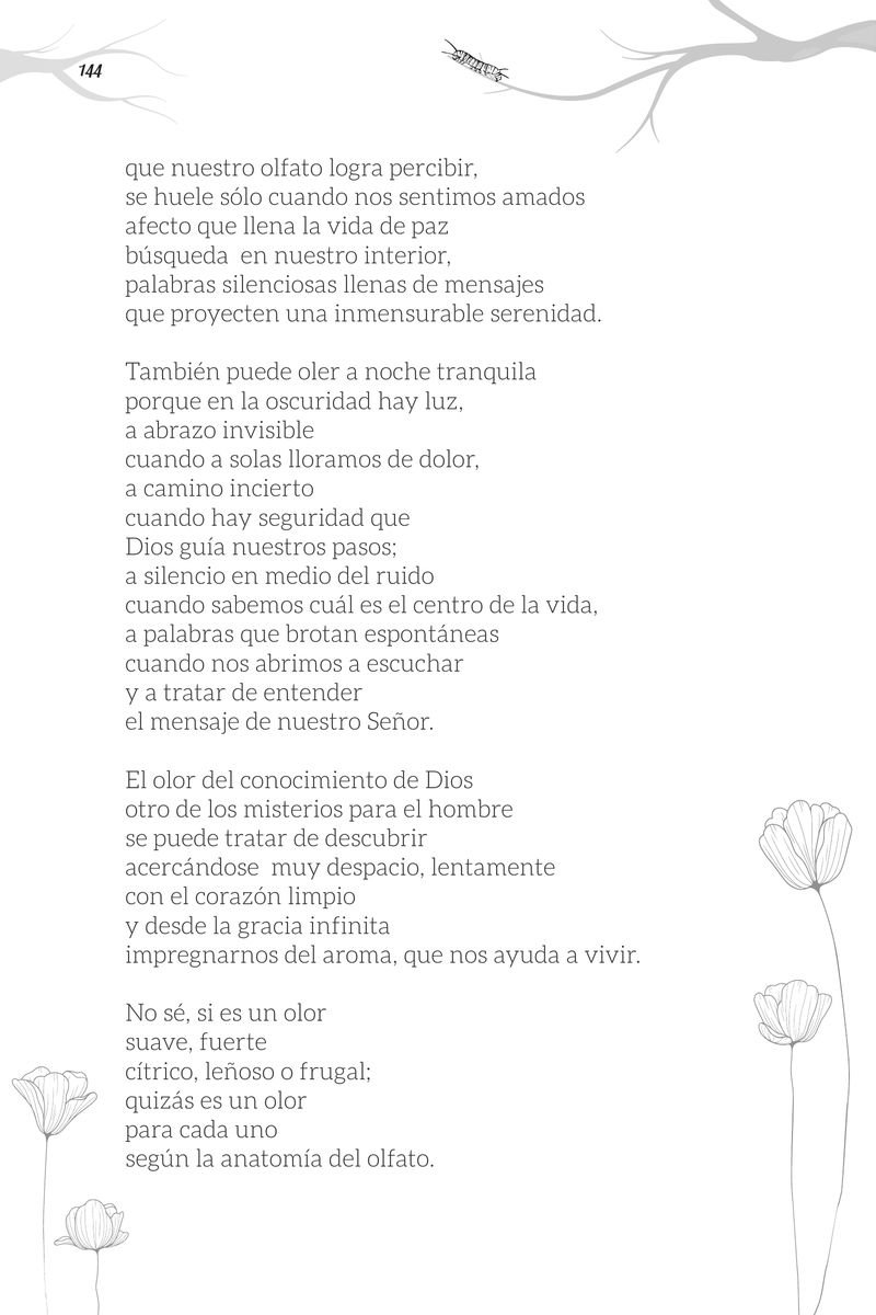 Pagina 144 de Versos para Dios