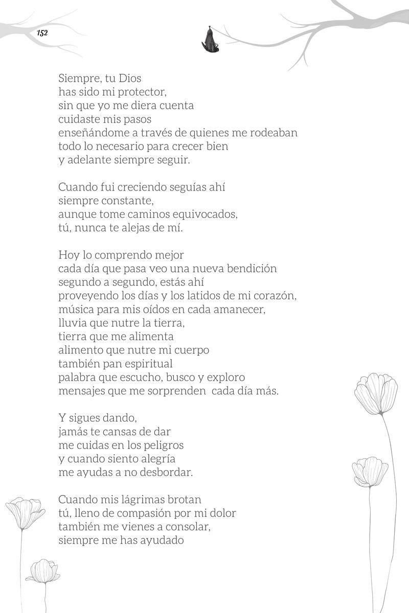 Pagina 152 de Versos para Dios