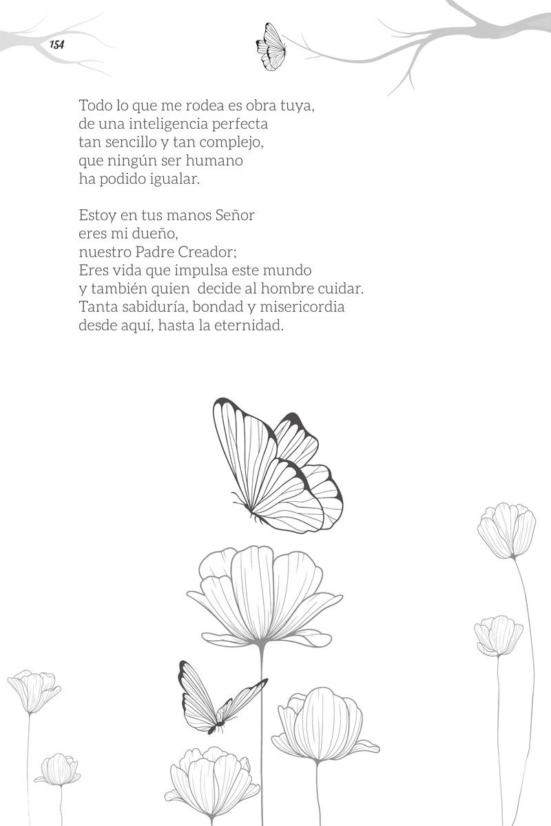 Pagina 154 de Versos para Dios