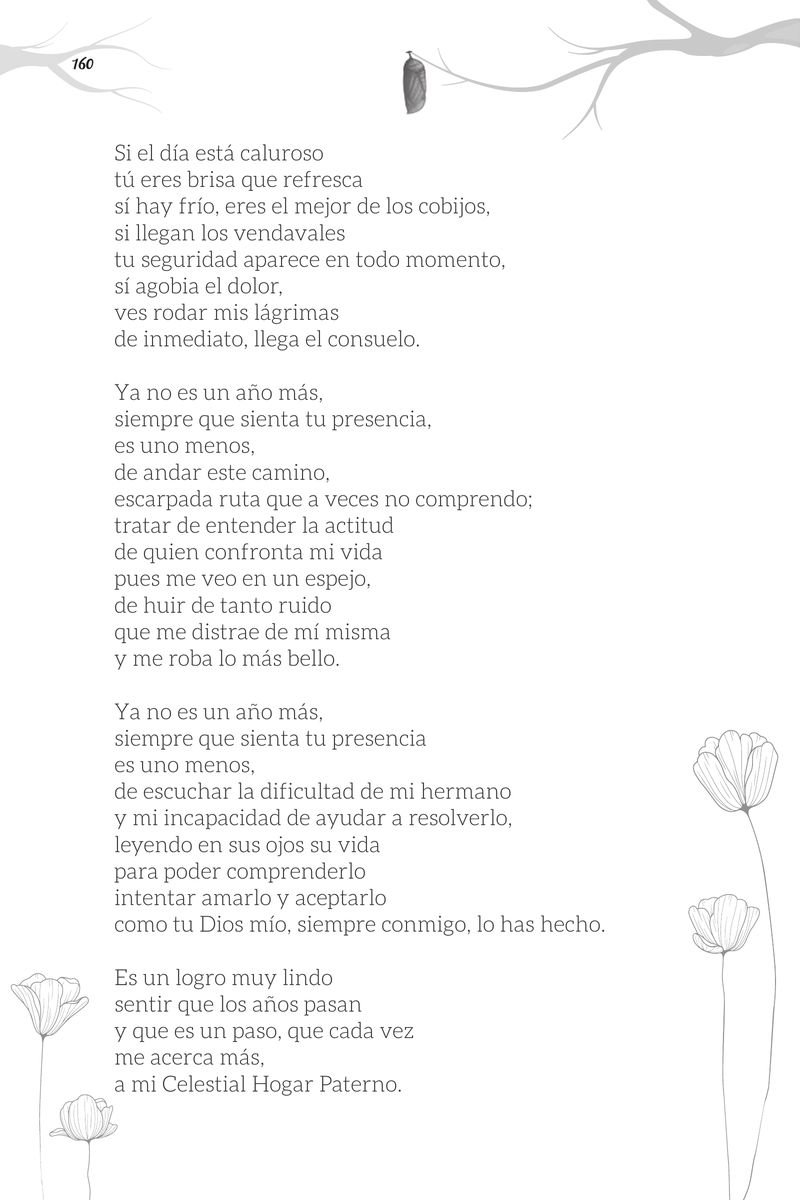 Pagina 160 de Versos para Dios