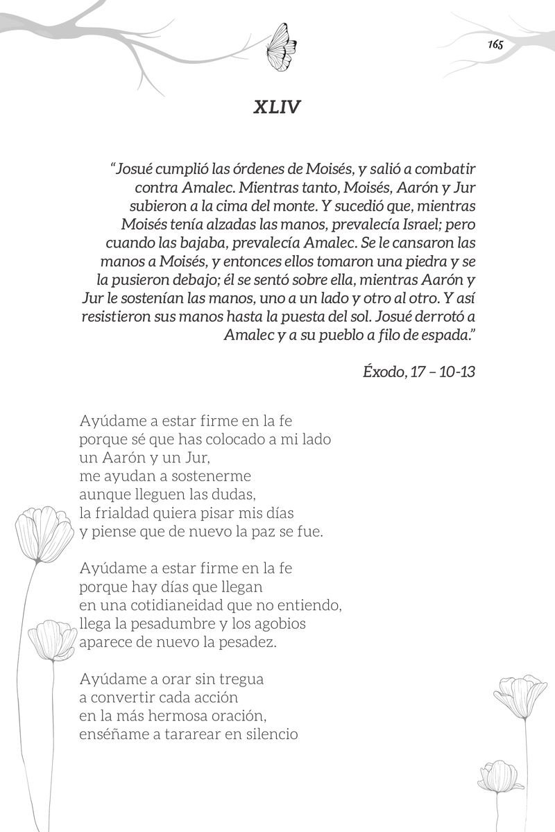 Pagina 165 de Versos para Dios
