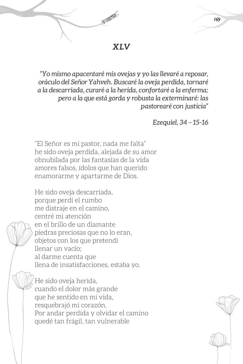 Pagina 169 de Versos para Dios