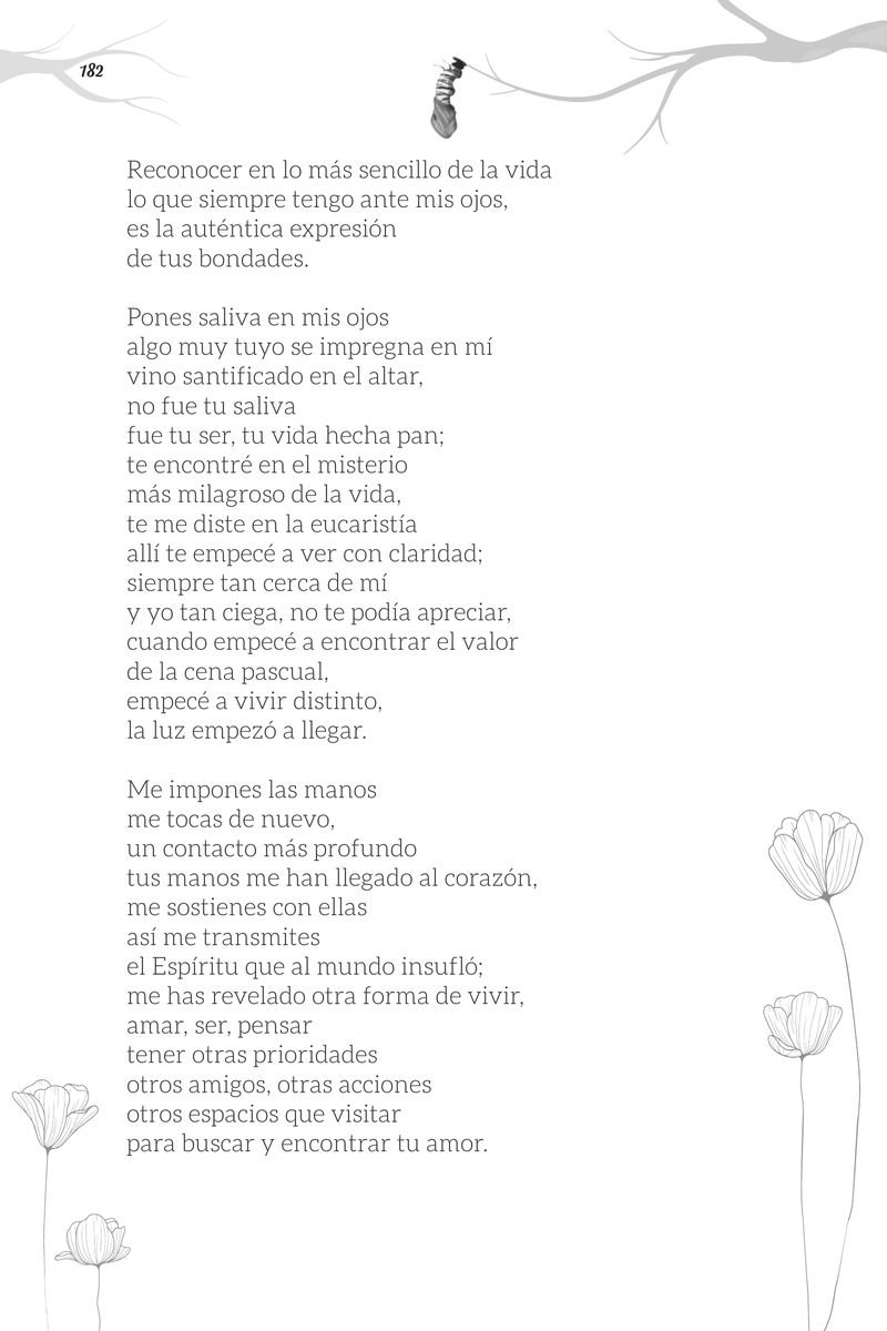 Pagina 182 de Versos para Dios
