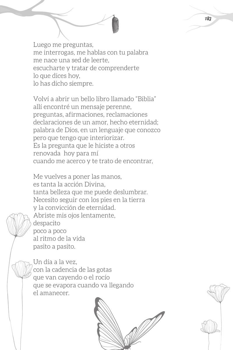 Pagina 183 de Versos para Dios