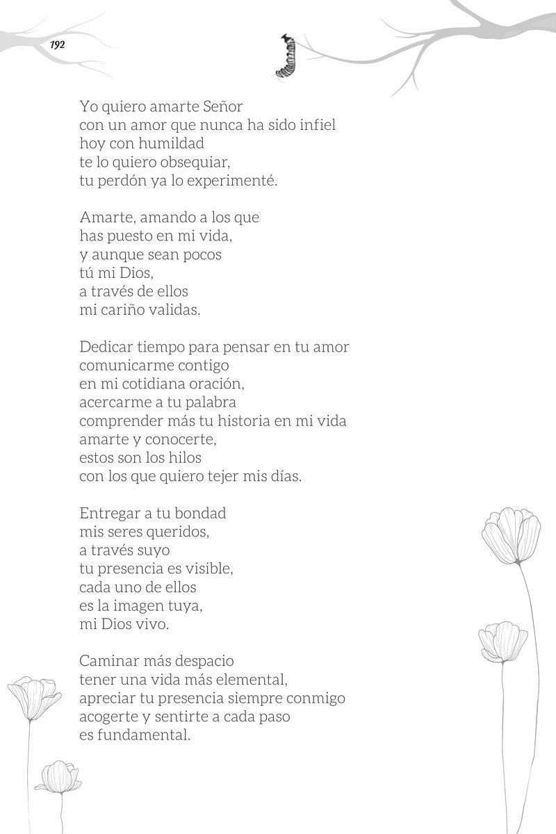 Pagina 192 de Versos para Dios