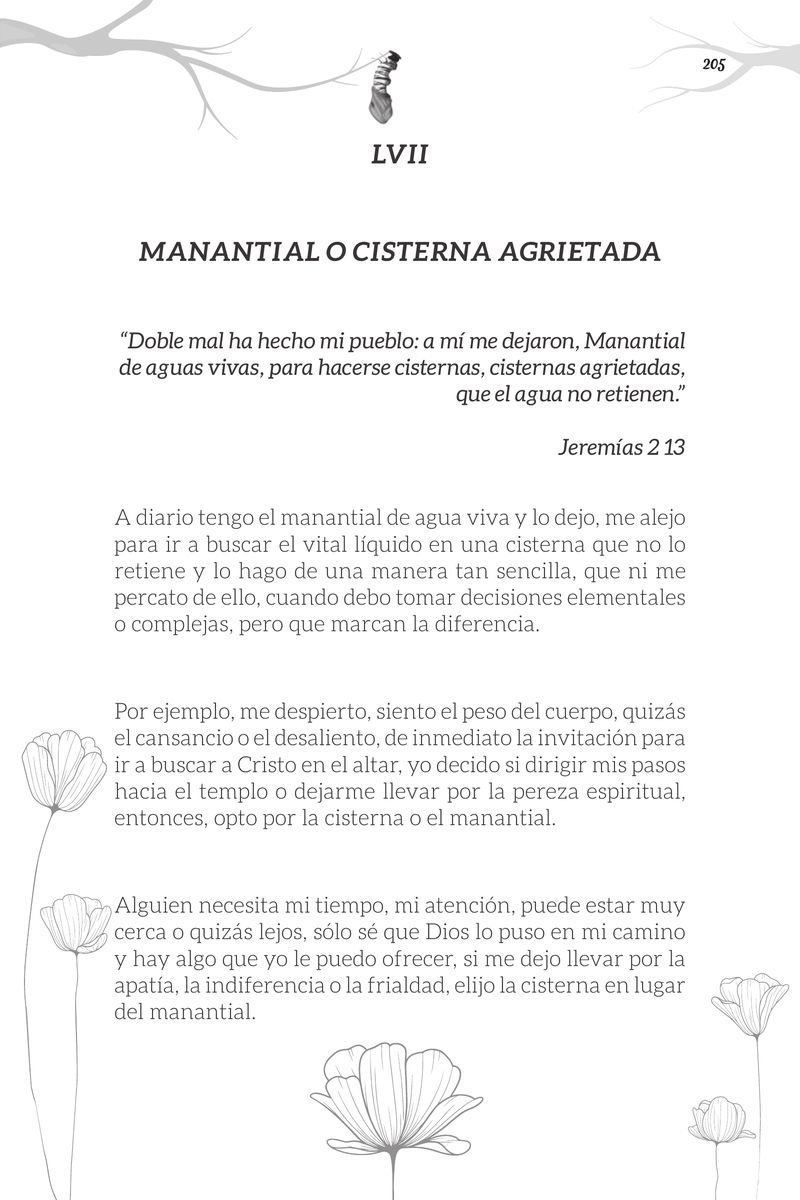 Pagina 205 de Versos para Dios